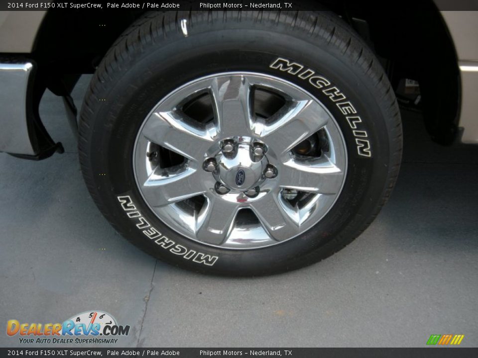 2014 Ford F150 XLT SuperCrew Pale Adobe / Pale Adobe Photo #11