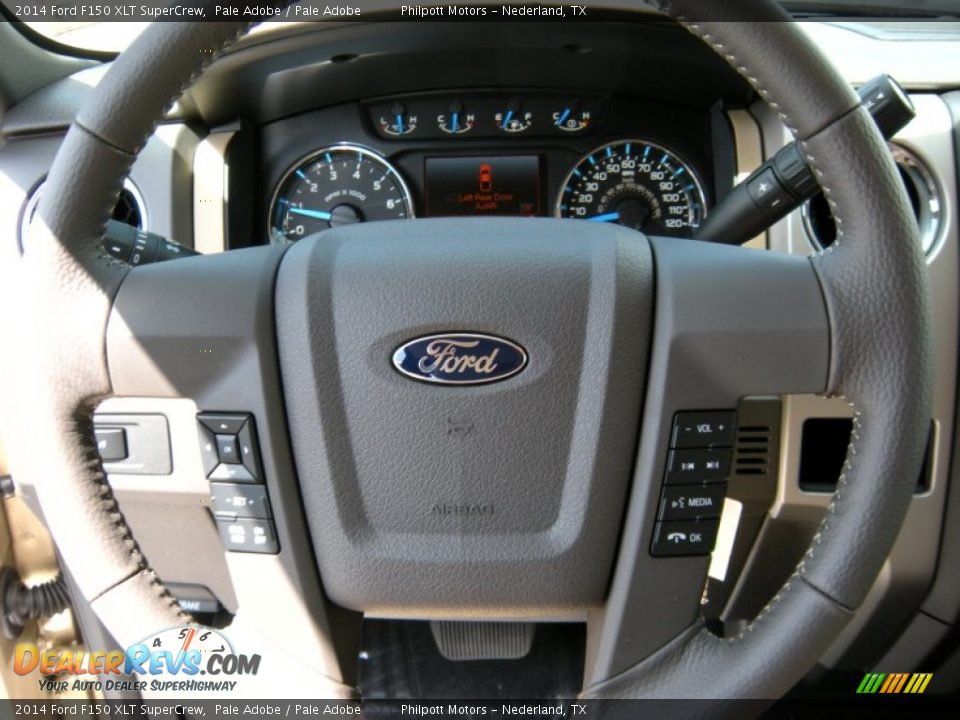 2014 Ford F150 XLT SuperCrew Pale Adobe / Pale Adobe Photo #32