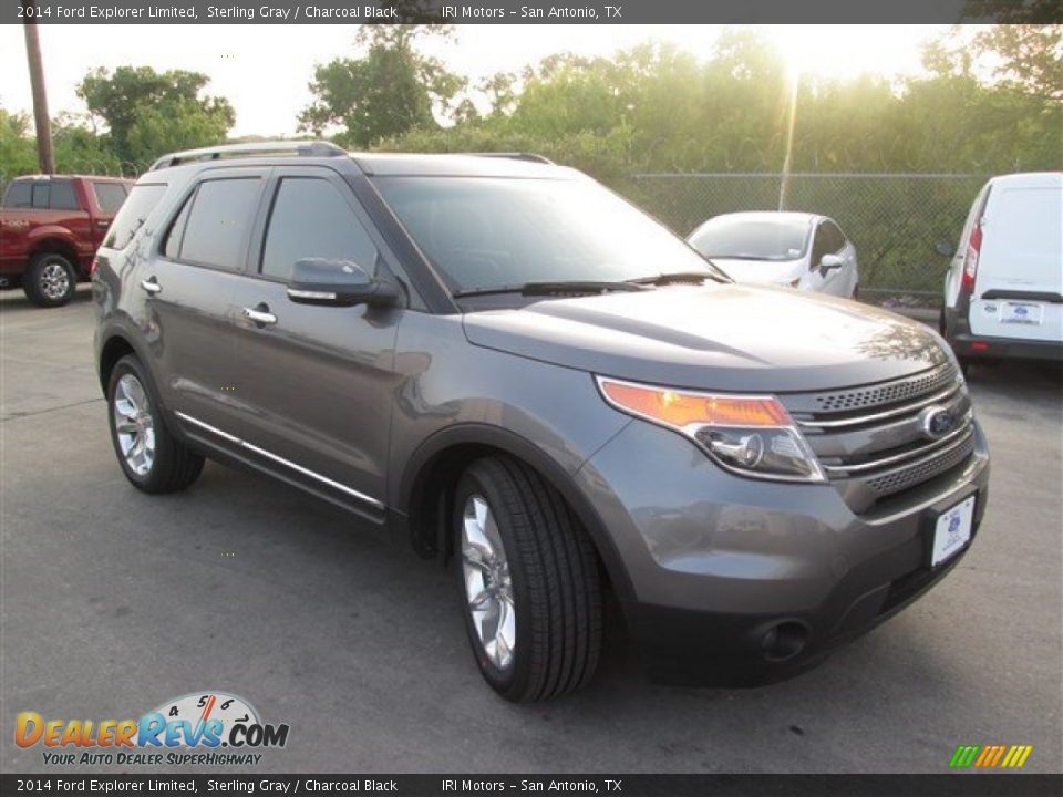 2014 Ford Explorer Limited Sterling Gray / Charcoal Black Photo #1