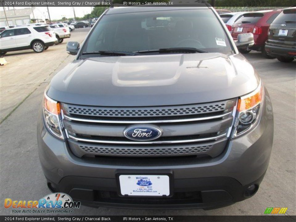 2014 Ford Explorer Limited Sterling Gray / Charcoal Black Photo #2