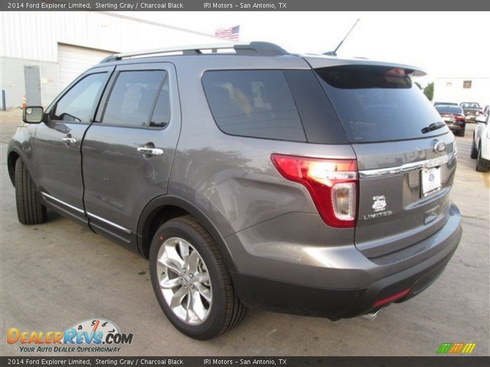2014 Ford Explorer Limited Sterling Gray / Charcoal Black Photo #5