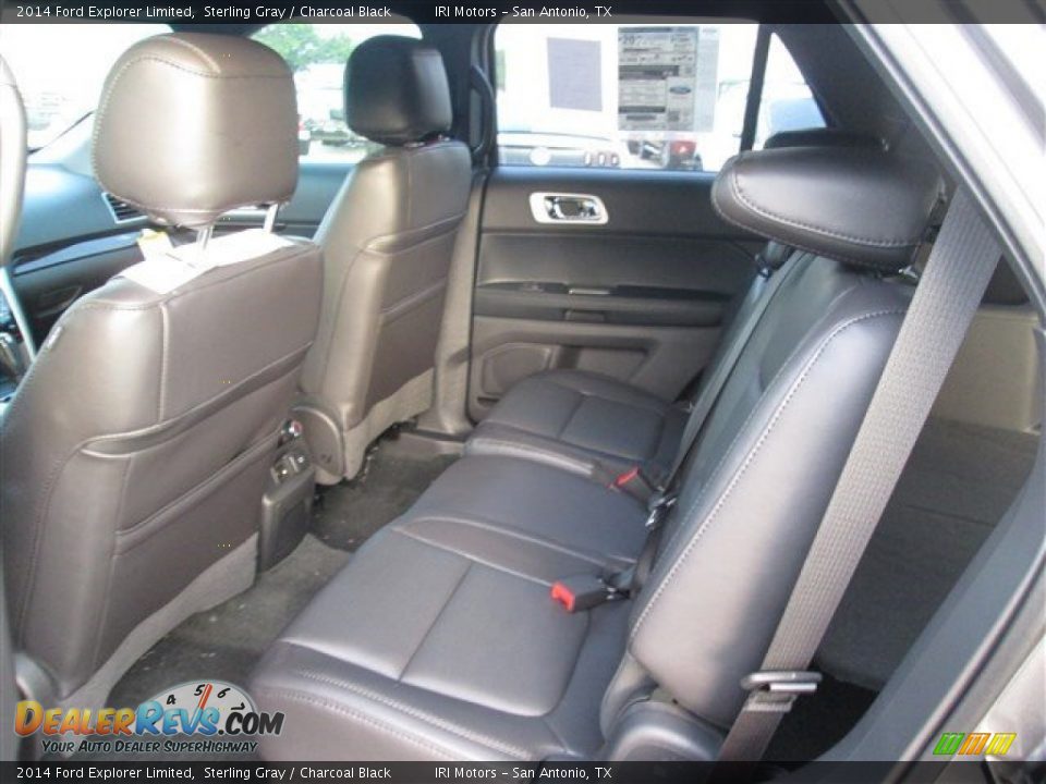 2014 Ford Explorer Limited Sterling Gray / Charcoal Black Photo #9