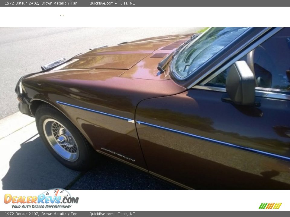 1972 Datsun 240Z Brown Metallic / Tan Photo #23