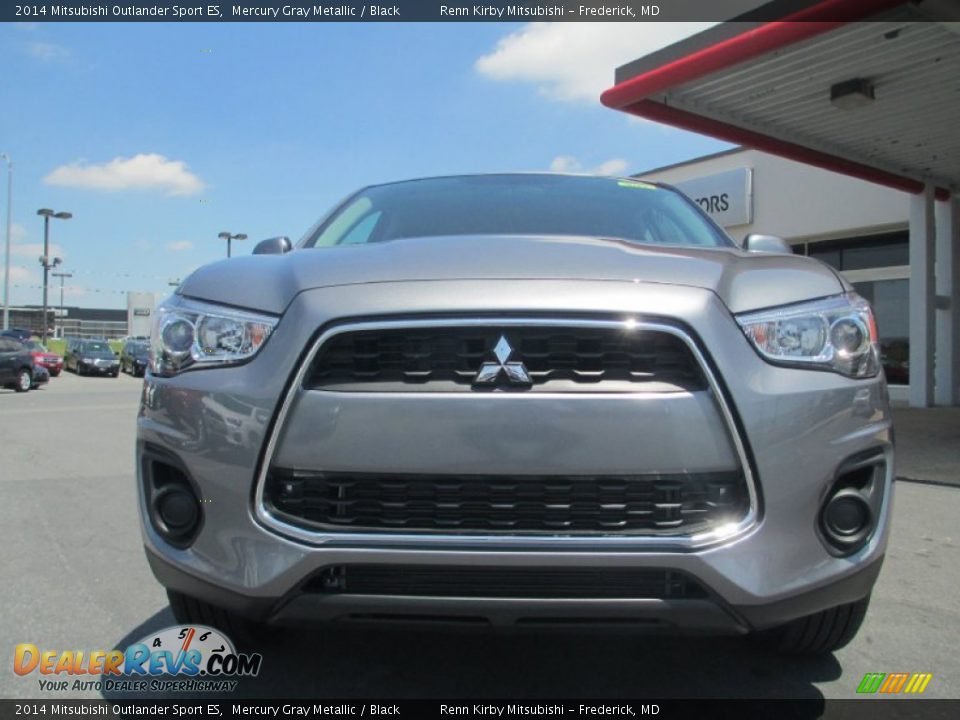 2014 Mitsubishi Outlander Sport ES Mercury Gray Metallic / Black Photo #2