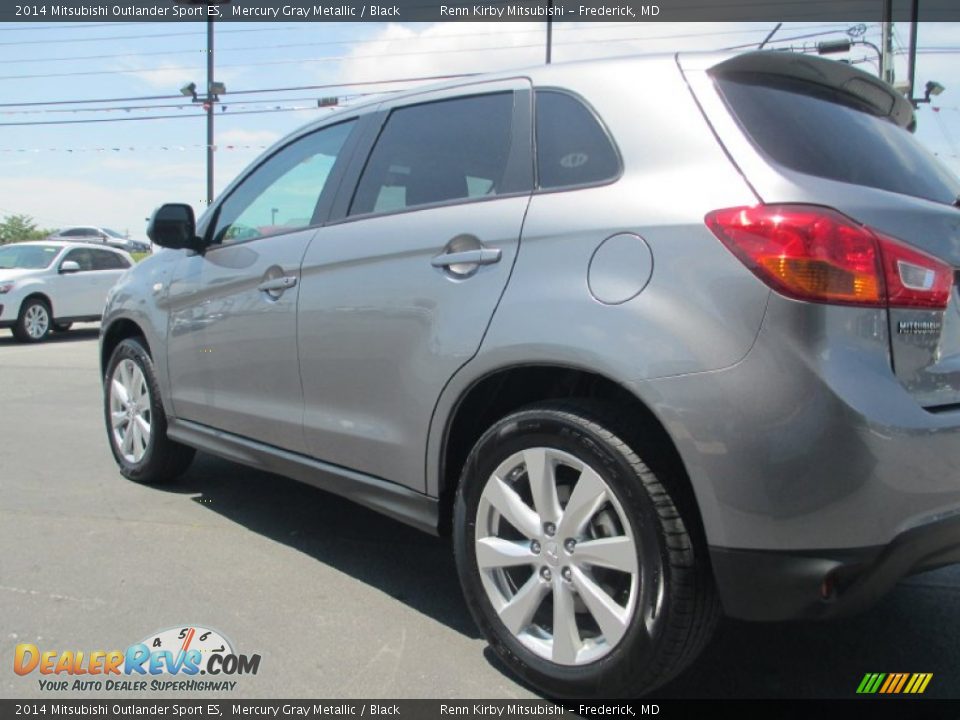2014 Mitsubishi Outlander Sport ES Mercury Gray Metallic / Black Photo #4