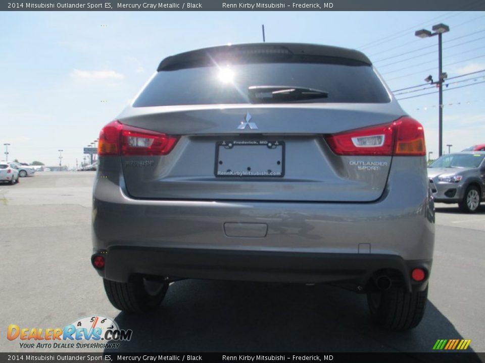 2014 Mitsubishi Outlander Sport ES Mercury Gray Metallic / Black Photo #5
