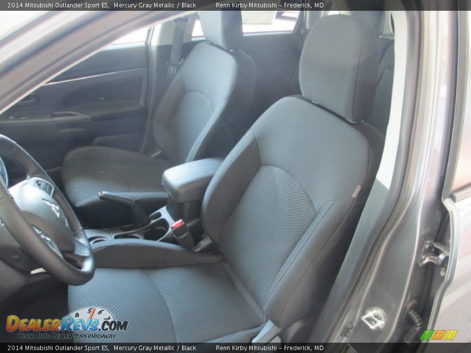2014 Mitsubishi Outlander Sport ES Mercury Gray Metallic / Black Photo #11
