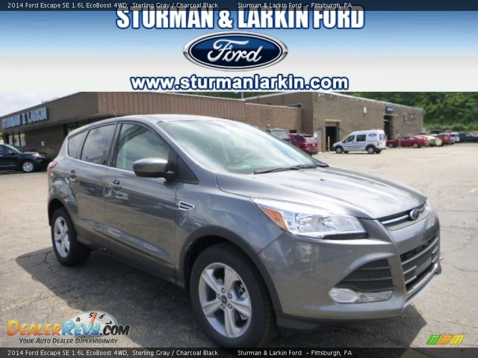 2014 Ford Escape SE 1.6L EcoBoost 4WD Sterling Gray / Charcoal Black Photo #1