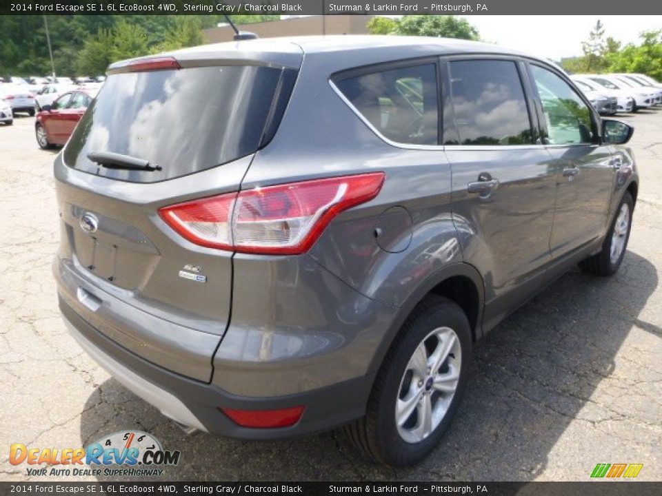 2014 Ford Escape SE 1.6L EcoBoost 4WD Sterling Gray / Charcoal Black Photo #2
