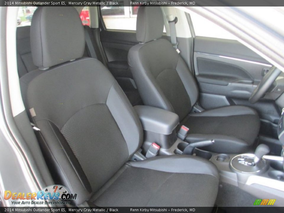2014 Mitsubishi Outlander Sport ES Mercury Gray Metallic / Black Photo #13