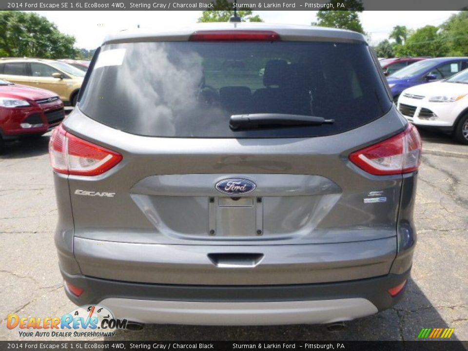 2014 Ford Escape SE 1.6L EcoBoost 4WD Sterling Gray / Charcoal Black Photo #3