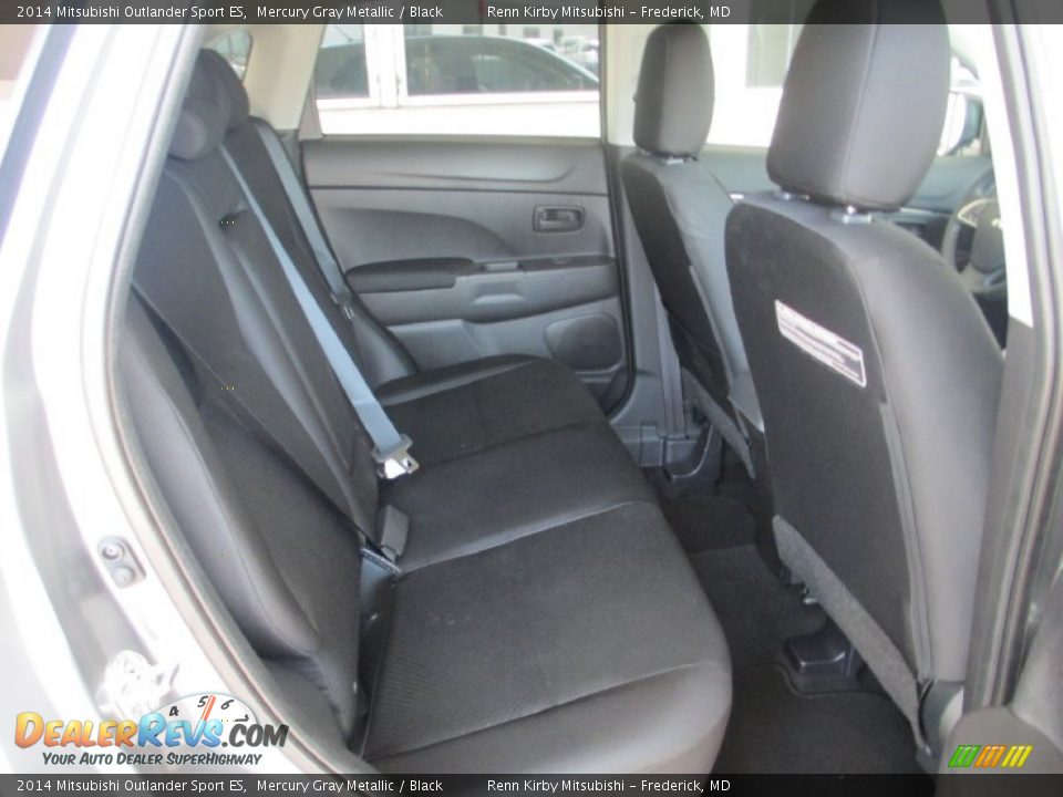 2014 Mitsubishi Outlander Sport ES Mercury Gray Metallic / Black Photo #14