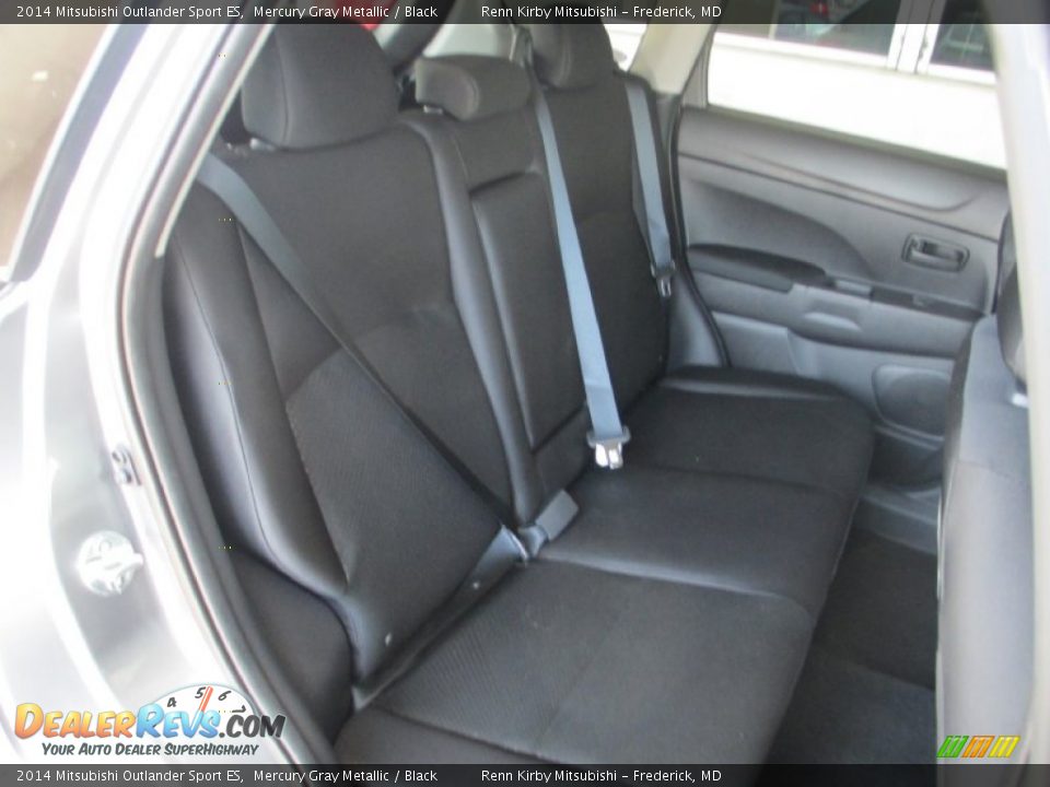 2014 Mitsubishi Outlander Sport ES Mercury Gray Metallic / Black Photo #15
