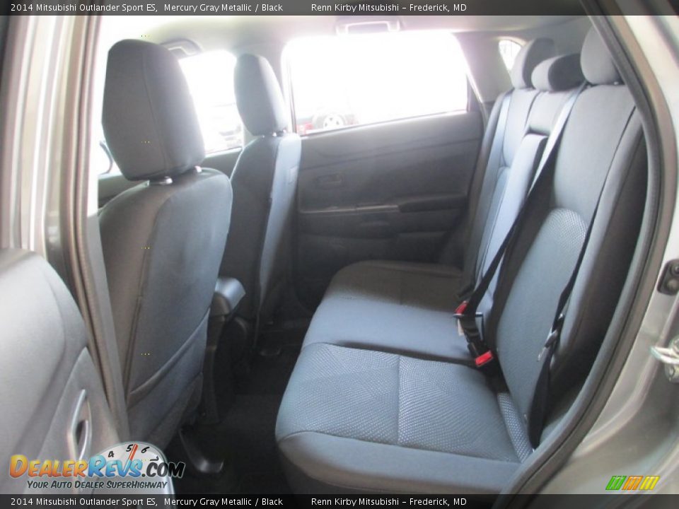 2014 Mitsubishi Outlander Sport ES Mercury Gray Metallic / Black Photo #16