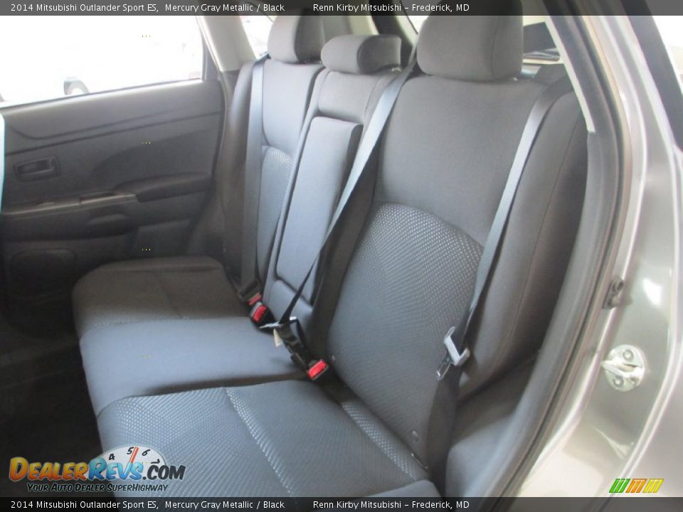 2014 Mitsubishi Outlander Sport ES Mercury Gray Metallic / Black Photo #17