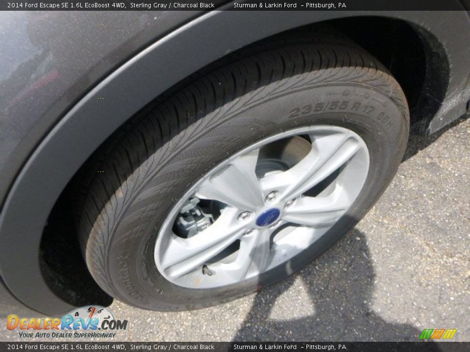 2014 Ford Escape SE 1.6L EcoBoost 4WD Sterling Gray / Charcoal Black Photo #7