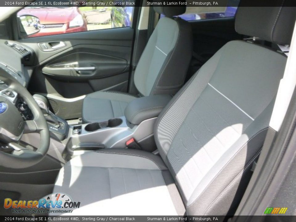 2014 Ford Escape SE 1.6L EcoBoost 4WD Sterling Gray / Charcoal Black Photo #8