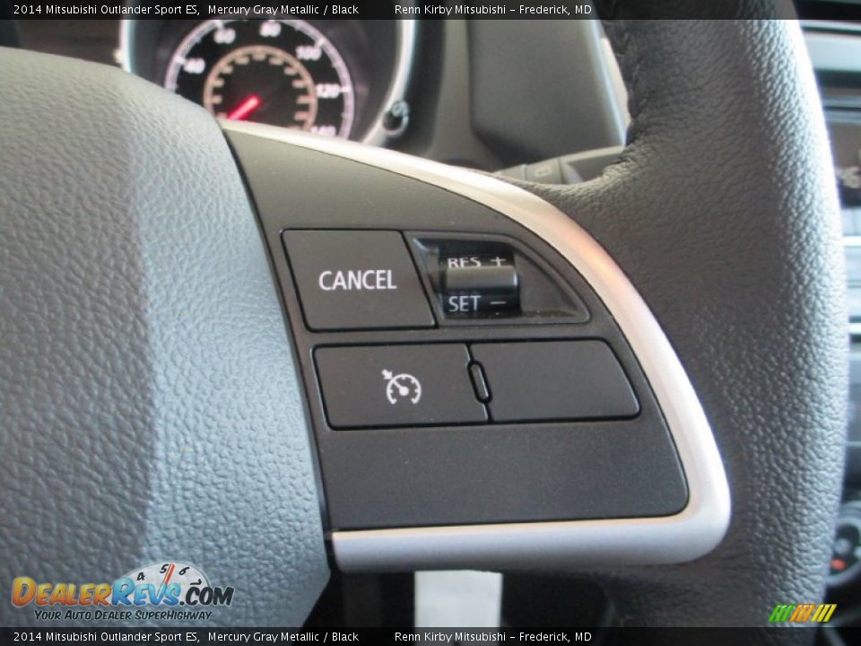 2014 Mitsubishi Outlander Sport ES Mercury Gray Metallic / Black Photo #22