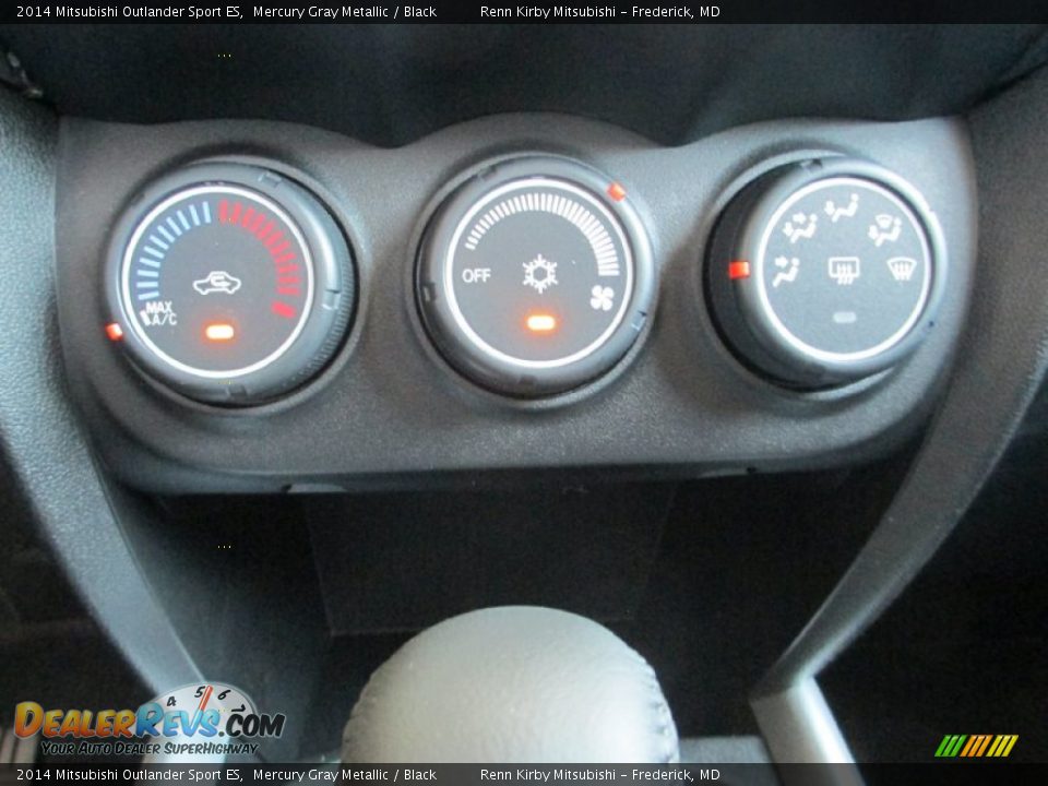 2014 Mitsubishi Outlander Sport ES Mercury Gray Metallic / Black Photo #24