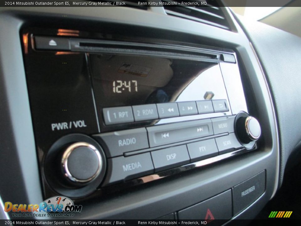 2014 Mitsubishi Outlander Sport ES Mercury Gray Metallic / Black Photo #26