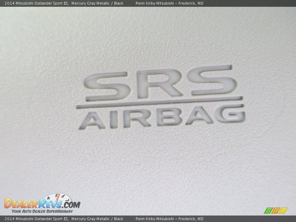2014 Mitsubishi Outlander Sport ES Mercury Gray Metallic / Black Photo #28