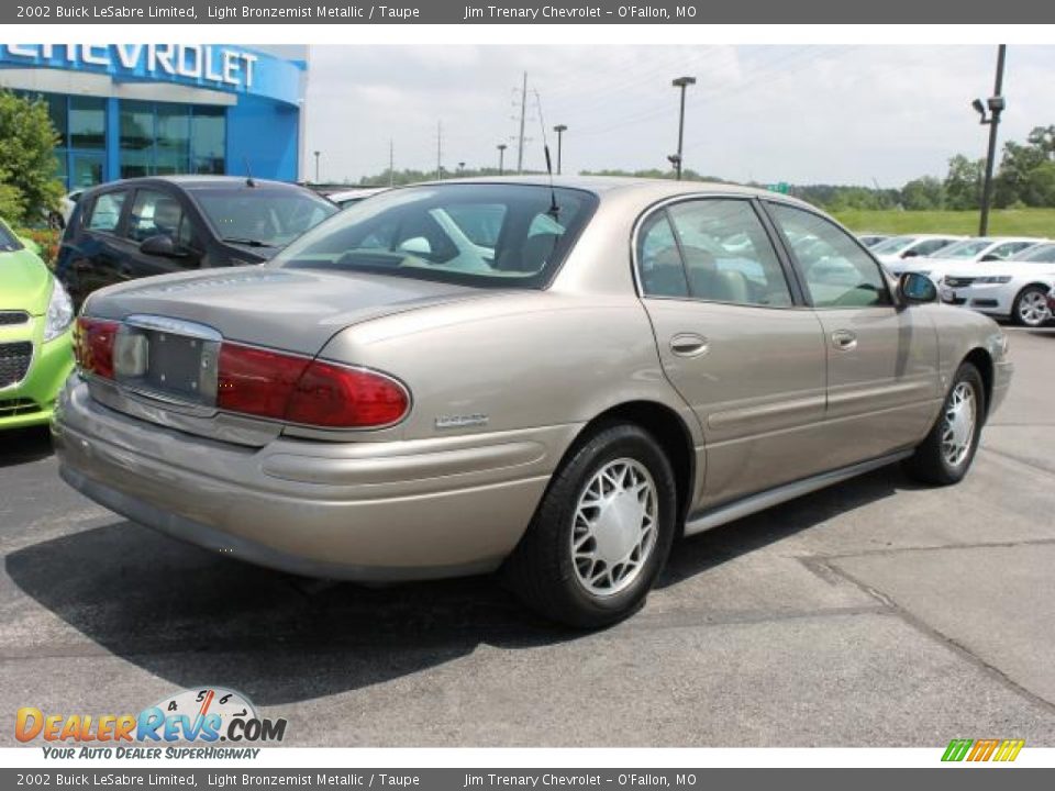 2002 Buick LeSabre Limited Light Bronzemist Metallic / Taupe Photo #3