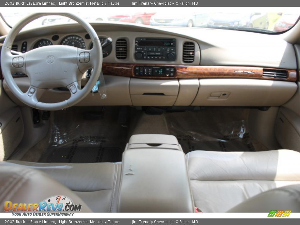 2002 Buick LeSabre Limited Light Bronzemist Metallic / Taupe Photo #10