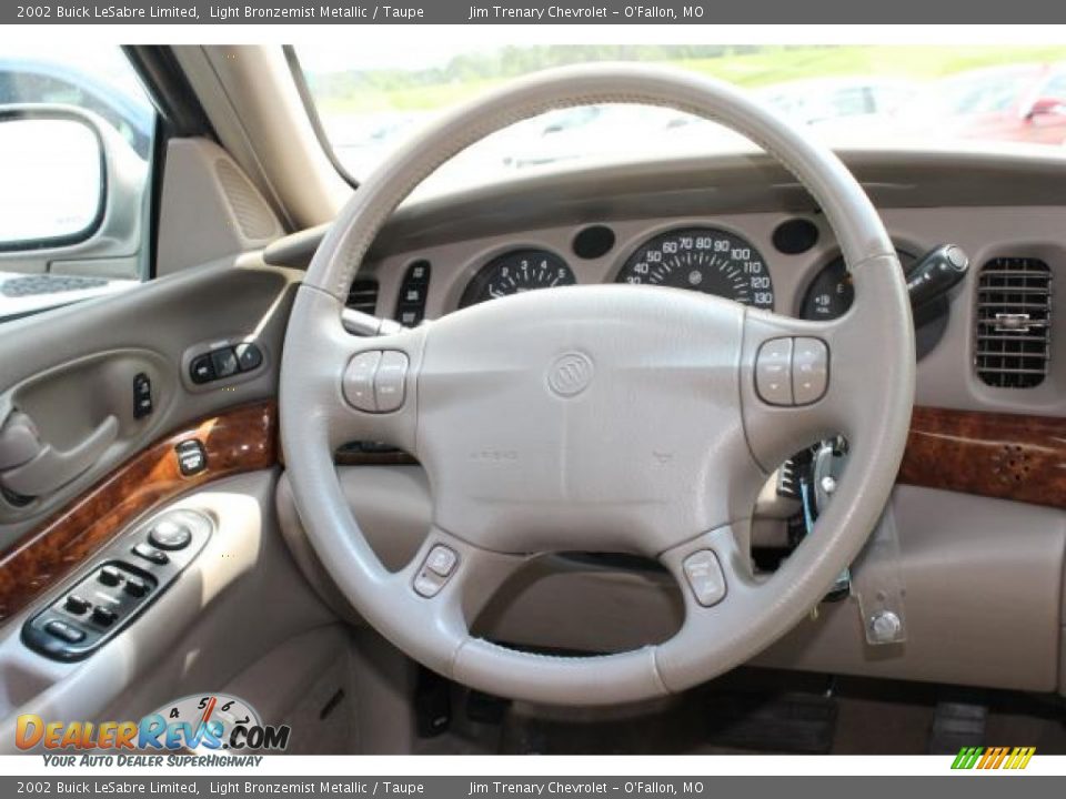 2002 Buick LeSabre Limited Light Bronzemist Metallic / Taupe Photo #11