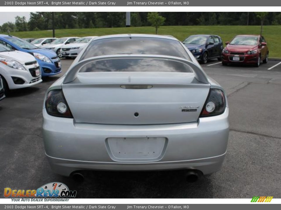 2003 Dodge Neon SRT-4 Bright Silver Metallic / Dark Slate Gray Photo #5