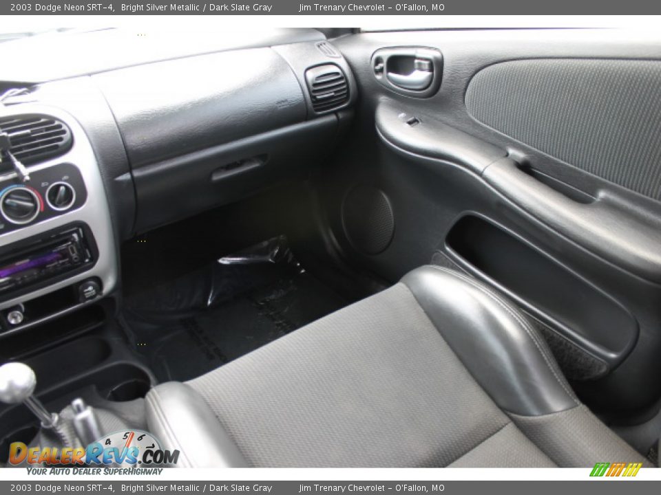 2003 Dodge Neon SRT-4 Bright Silver Metallic / Dark Slate Gray Photo #12