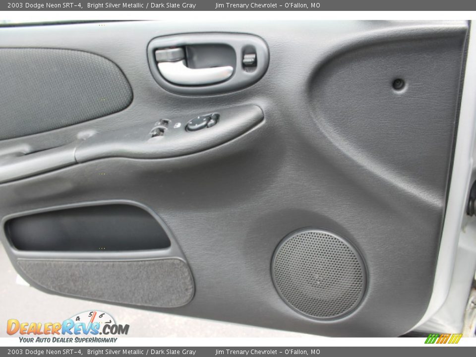2003 Dodge Neon SRT-4 Bright Silver Metallic / Dark Slate Gray Photo #14