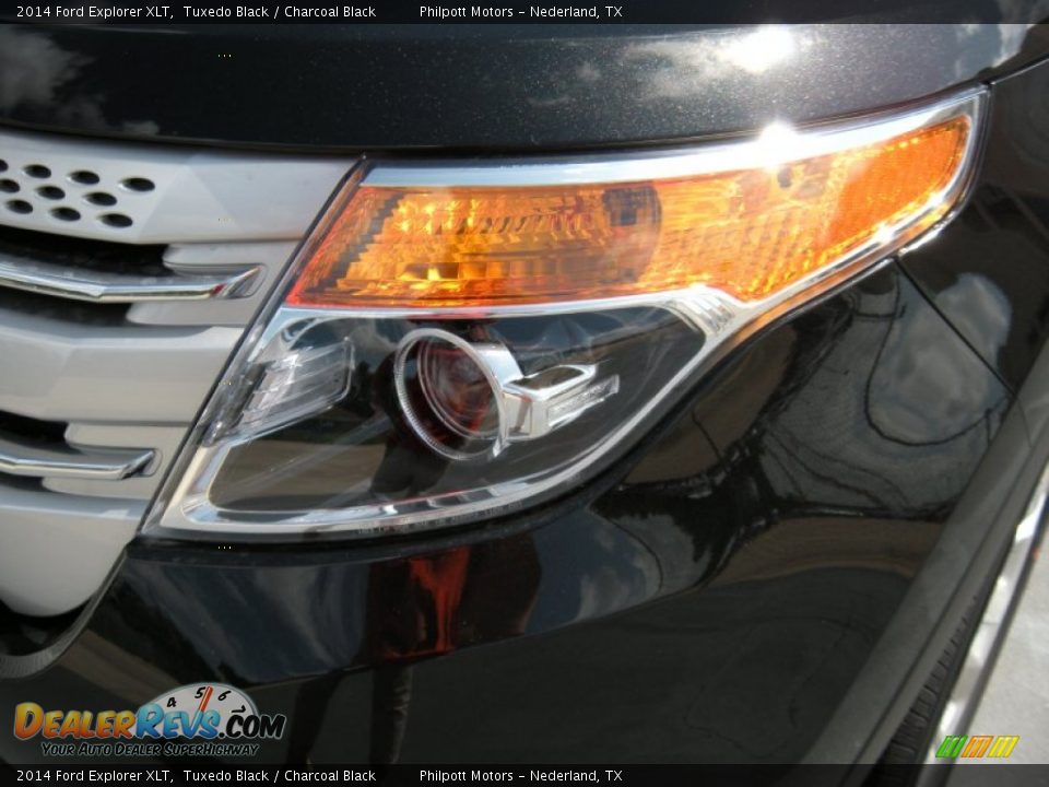 2014 Ford Explorer XLT Tuxedo Black / Charcoal Black Photo #9