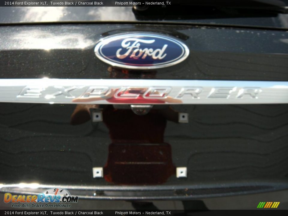 2014 Ford Explorer XLT Tuxedo Black / Charcoal Black Photo #14