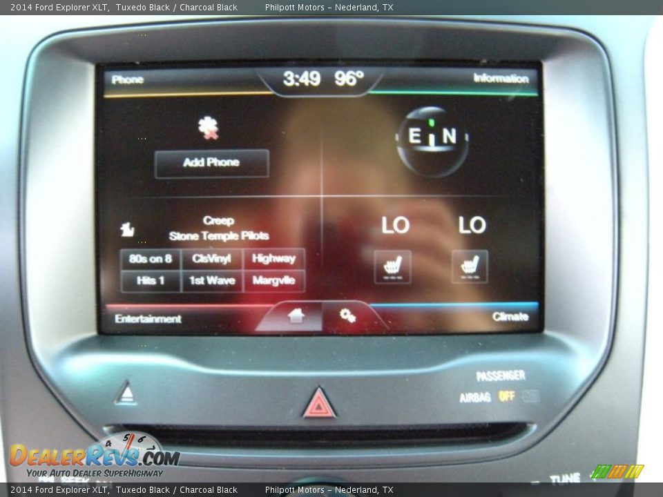 2014 Ford Explorer XLT Tuxedo Black / Charcoal Black Photo #30