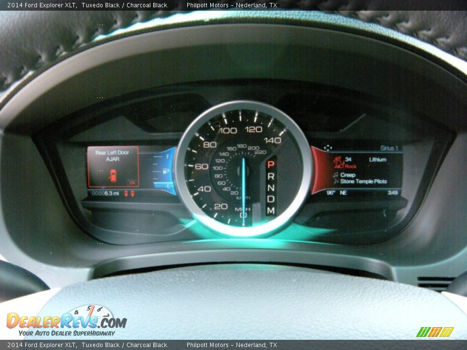 2014 Ford Explorer XLT Tuxedo Black / Charcoal Black Photo #34