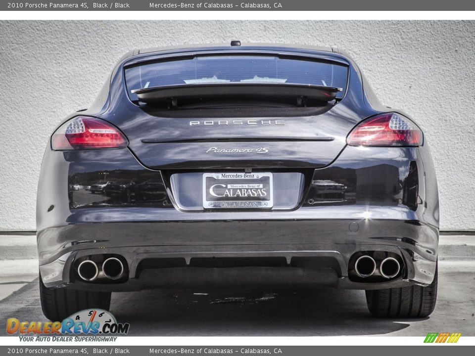 2010 Porsche Panamera 4S Black / Black Photo #3