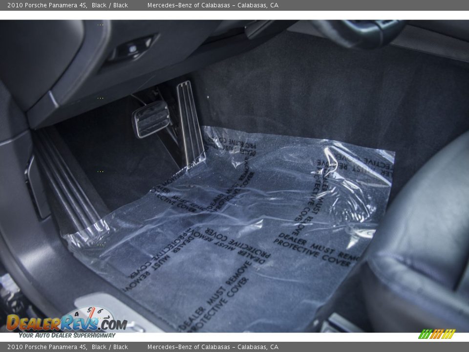 2010 Porsche Panamera 4S Black / Black Photo #6