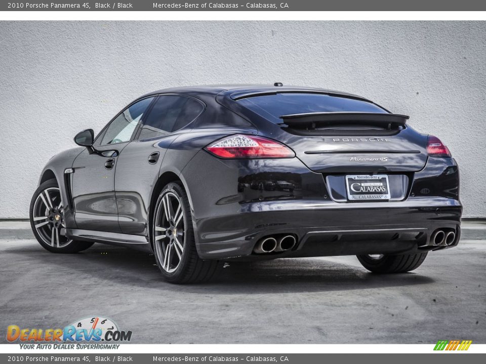 2010 Porsche Panamera 4S Black / Black Photo #11