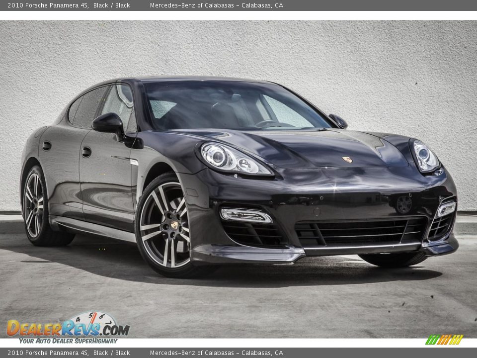 2010 Porsche Panamera 4S Black / Black Photo #12