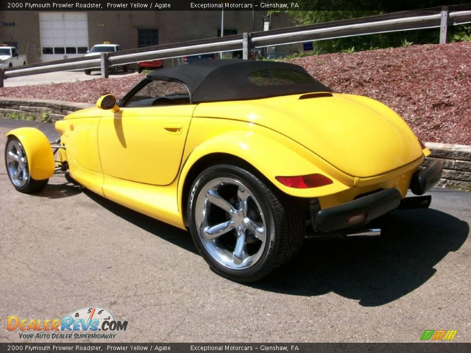 2000 Plymouth Prowler Roadster Prowler Yellow / Agate Photo #3