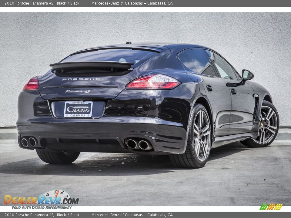 2010 Porsche Panamera 4S Black / Black Photo #14