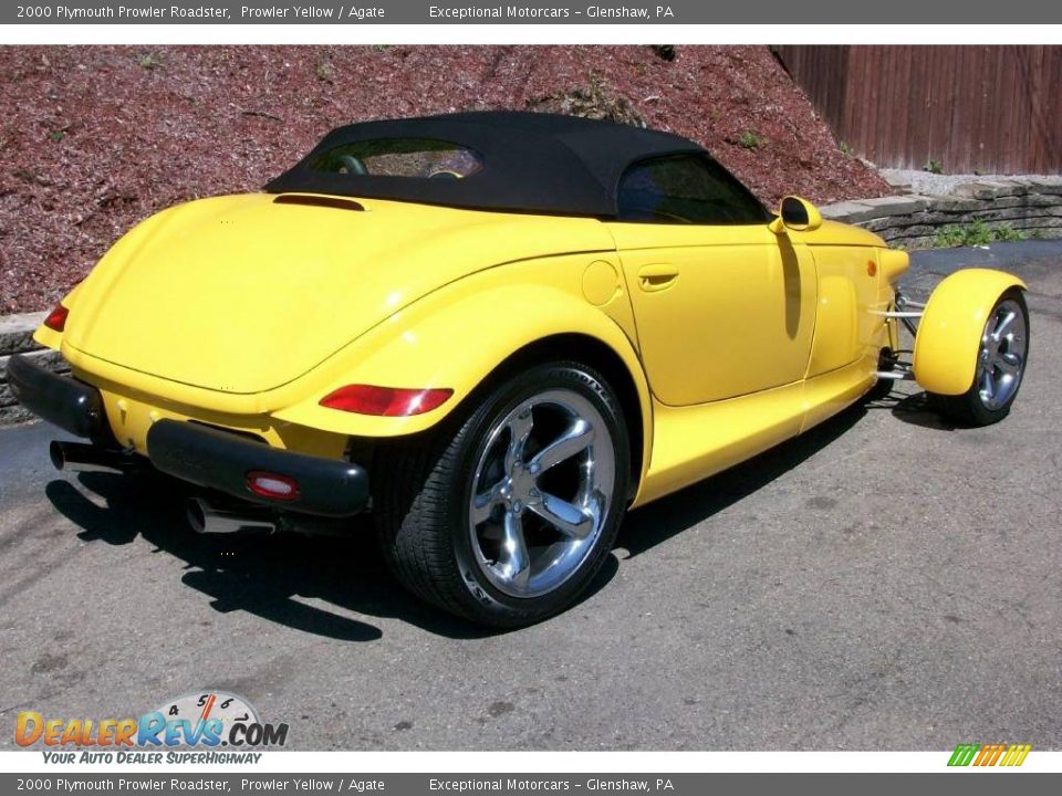 2000 Plymouth Prowler Roadster Prowler Yellow / Agate Photo #5