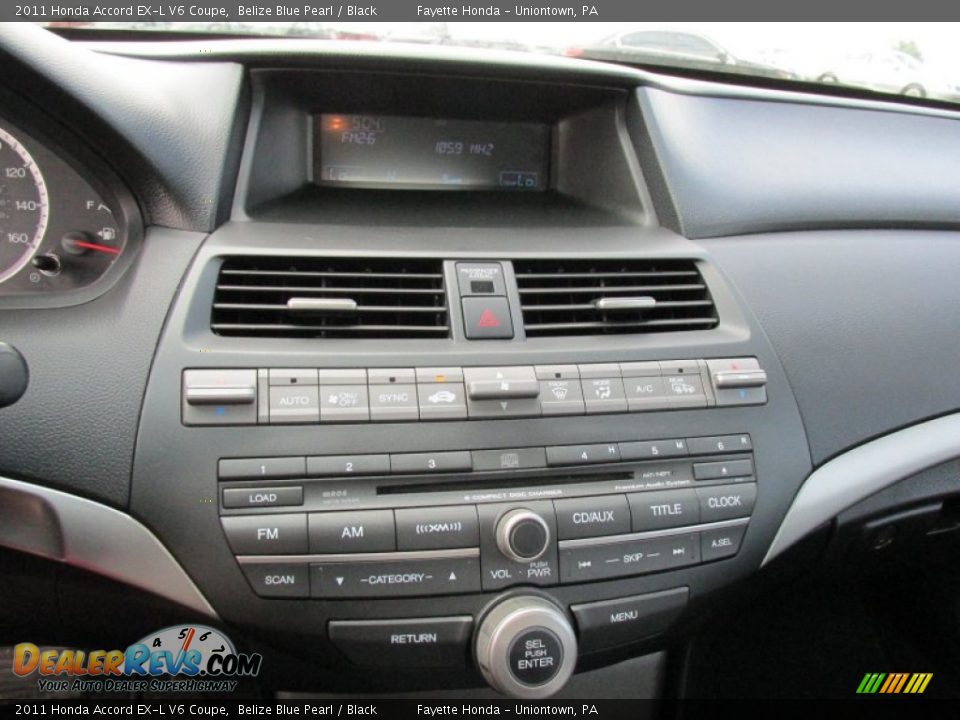 Controls of 2011 Honda Accord EX-L V6 Coupe Photo #13