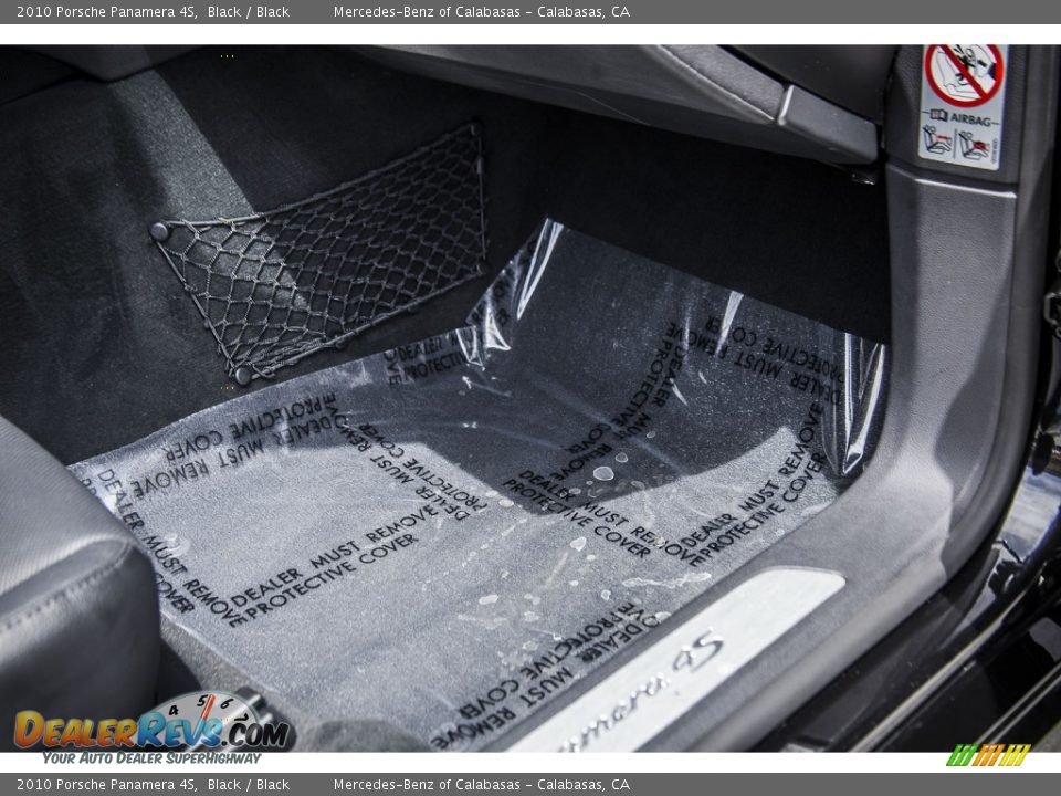 2010 Porsche Panamera 4S Black / Black Photo #23