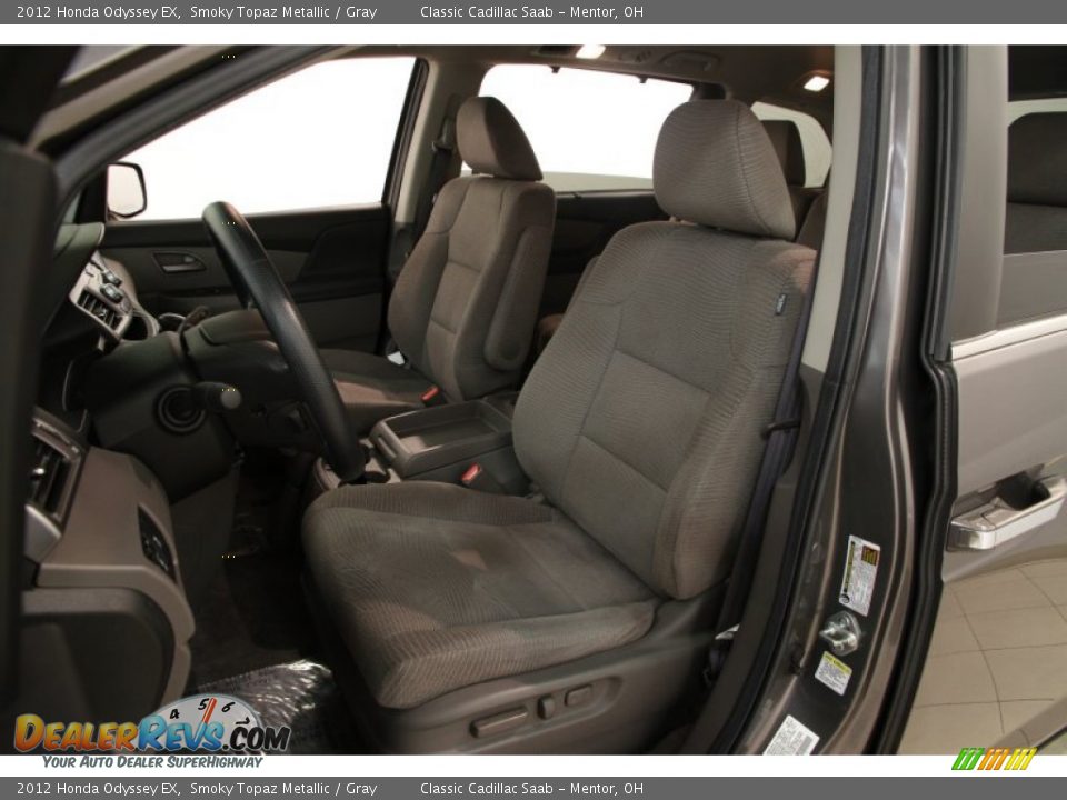 2012 Honda Odyssey EX Smoky Topaz Metallic / Gray Photo #5