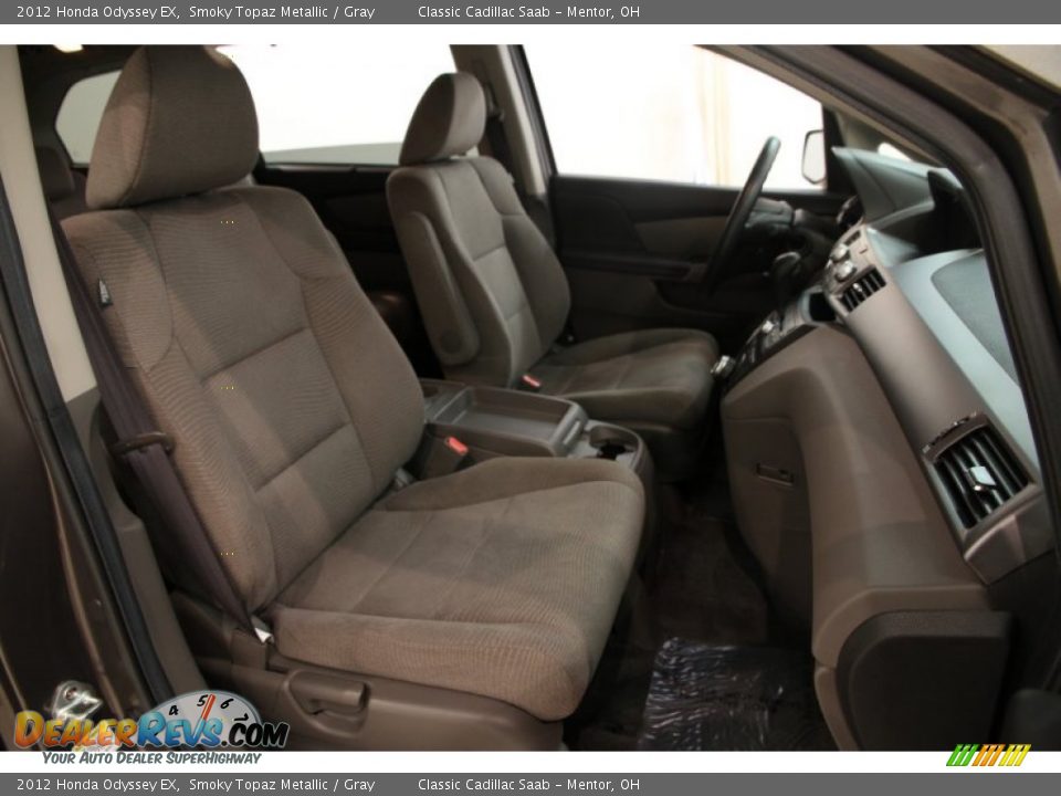 2012 Honda Odyssey EX Smoky Topaz Metallic / Gray Photo #12