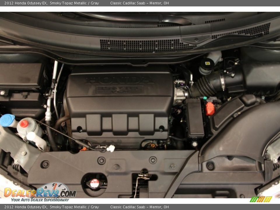 2012 Honda Odyssey EX Smoky Topaz Metallic / Gray Photo #17