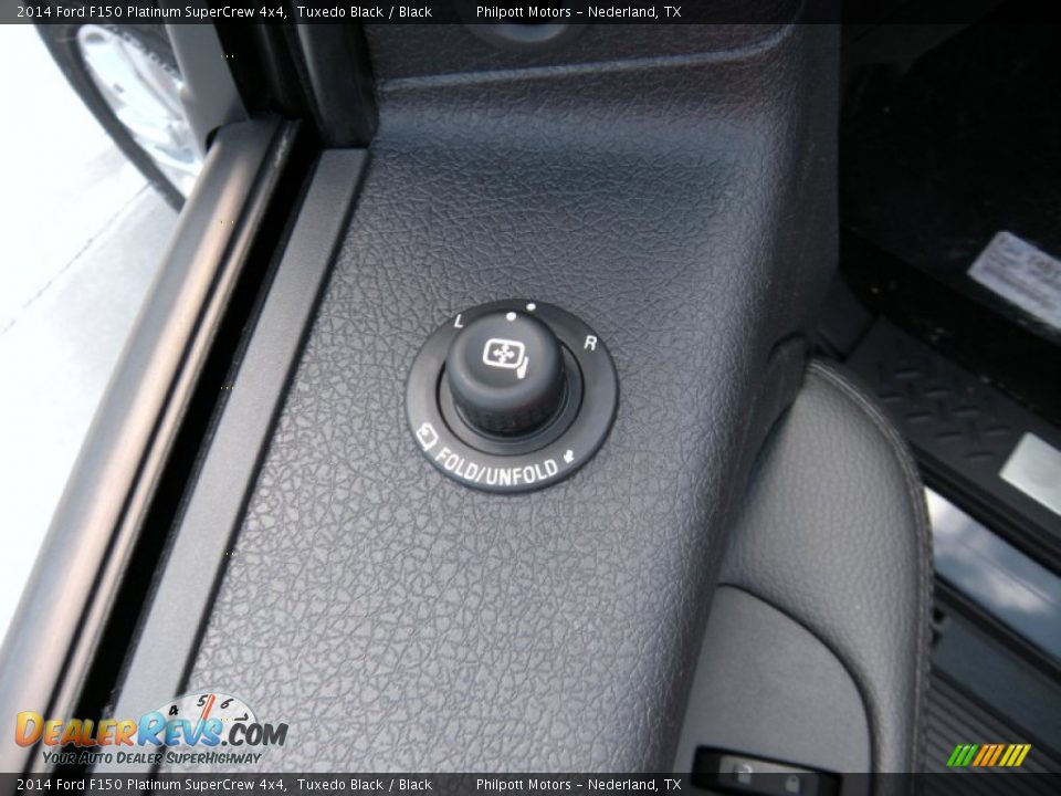 2014 Ford F150 Platinum SuperCrew 4x4 Tuxedo Black / Black Photo #26
