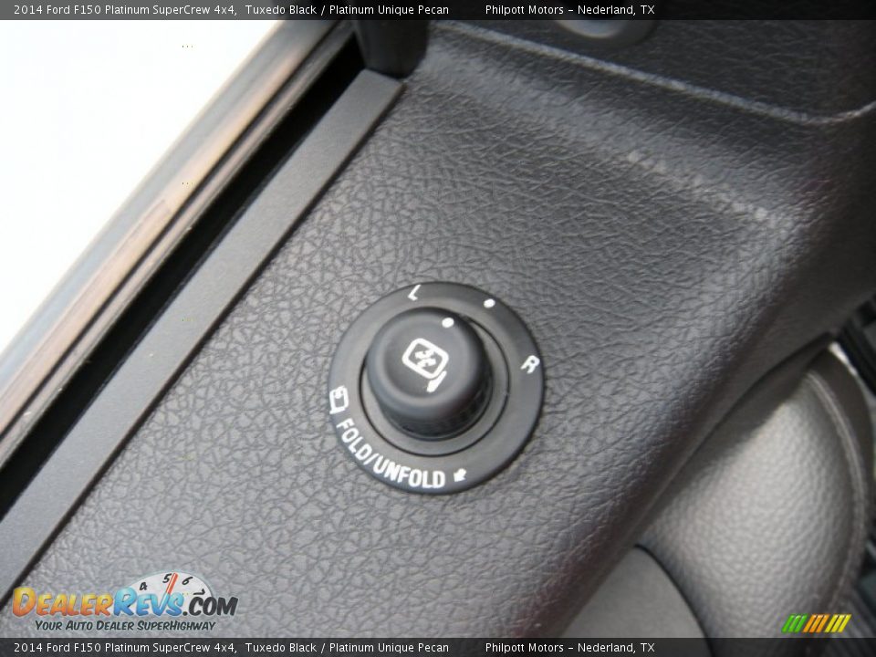 2014 Ford F150 Platinum SuperCrew 4x4 Tuxedo Black / Platinum Unique Pecan Photo #26