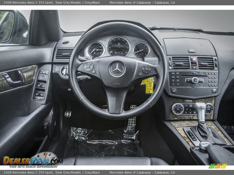 Dashboard of 2008 Mercedes-Benz C 350 Sport Photo #4